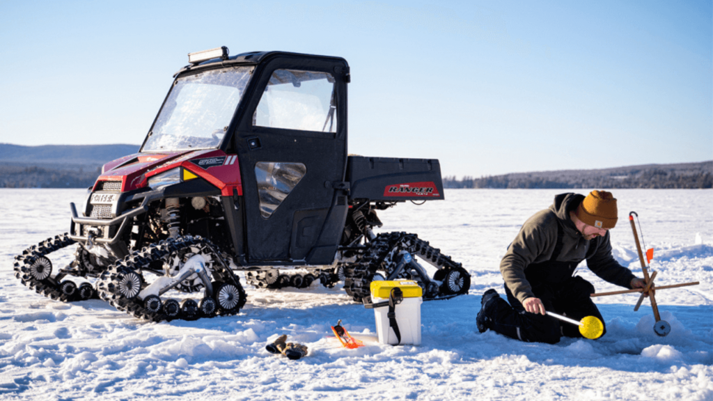 Ice fishing- Things you can do with your UTV