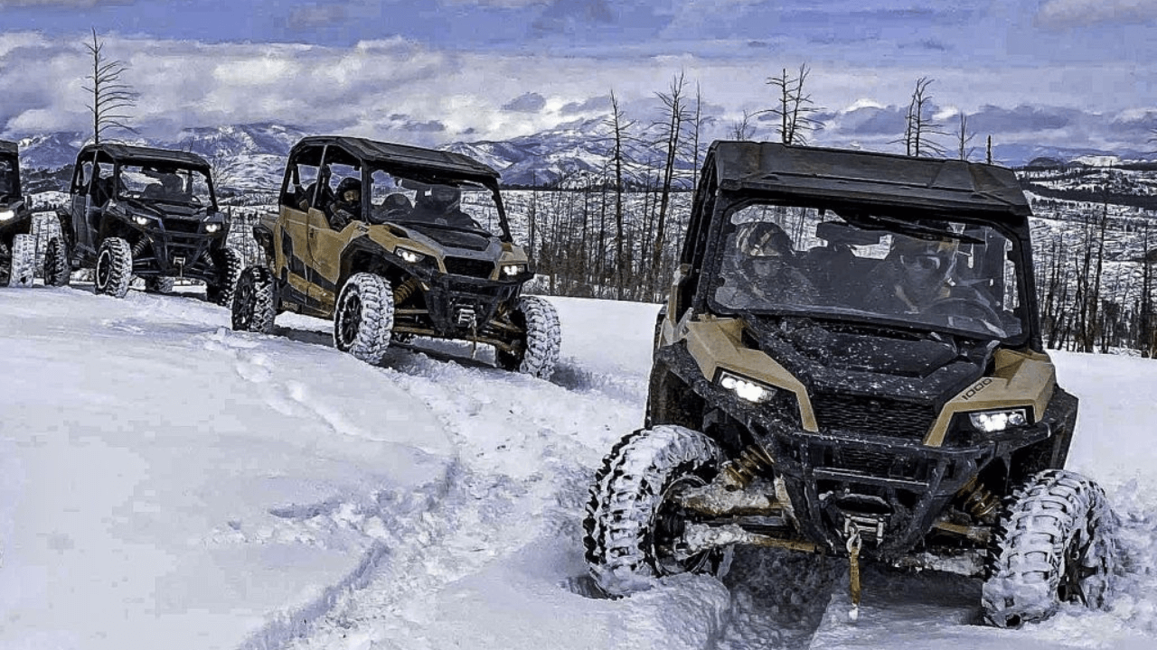Things You Can Do with your UTV in winter