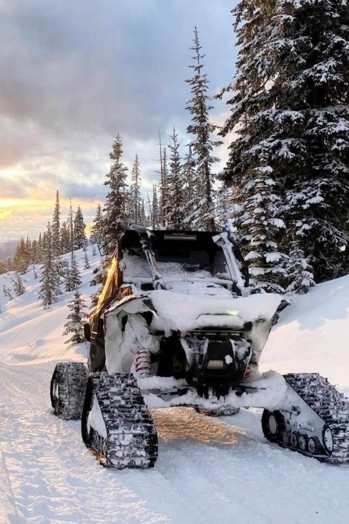 Tracked UTV Rentals for Winter Off-Road Adventures